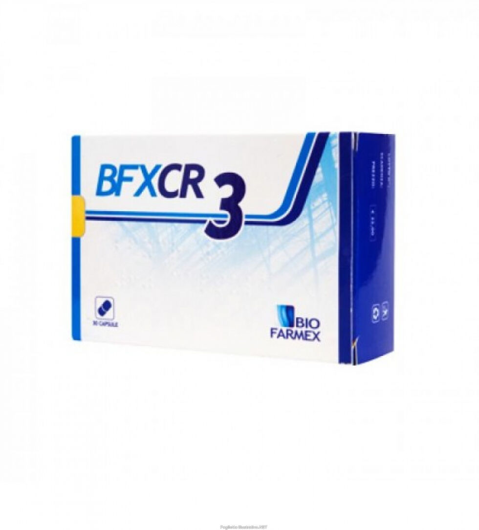 BIOFARMEX Srl BFX CR 3 30 capsule – Integratore energia e vitalità naturale