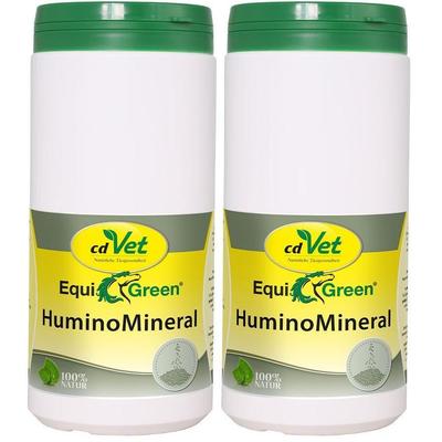 Equigreen HuminoMineral Pulver f.Pferde 2x 2x1 kg