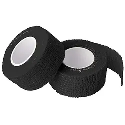 9 Rollen Pflaster, selbsthaftend 5 m x 2,5 cm schwarz
