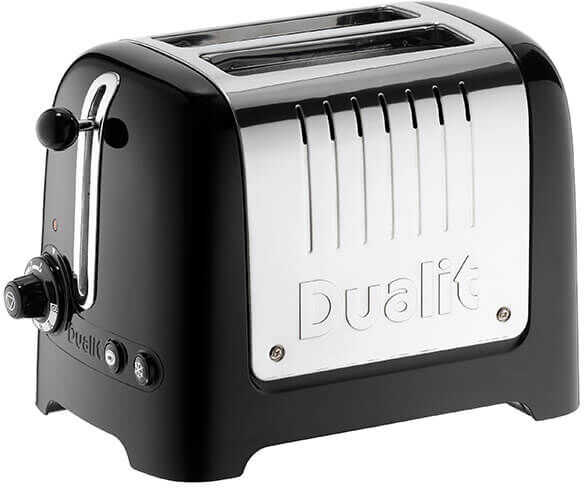 Dualit Lite 2 Slot Toaster Gloss Black