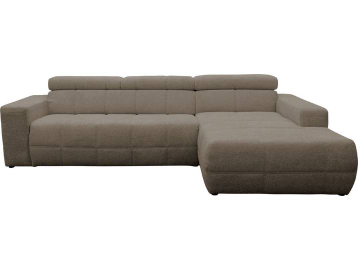 OTTO home Ecksofa Ballerup 235 x 175 cm, auch mit verstellbarer Sitztiefe, Kopfteile & Sitztiefe verstellbar, Pet Friendly Bezug, L-Form