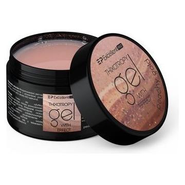 Excellent PRO Thixotropy Gel With Effect Building Gel Peachy Gold 50g (5903900437745)