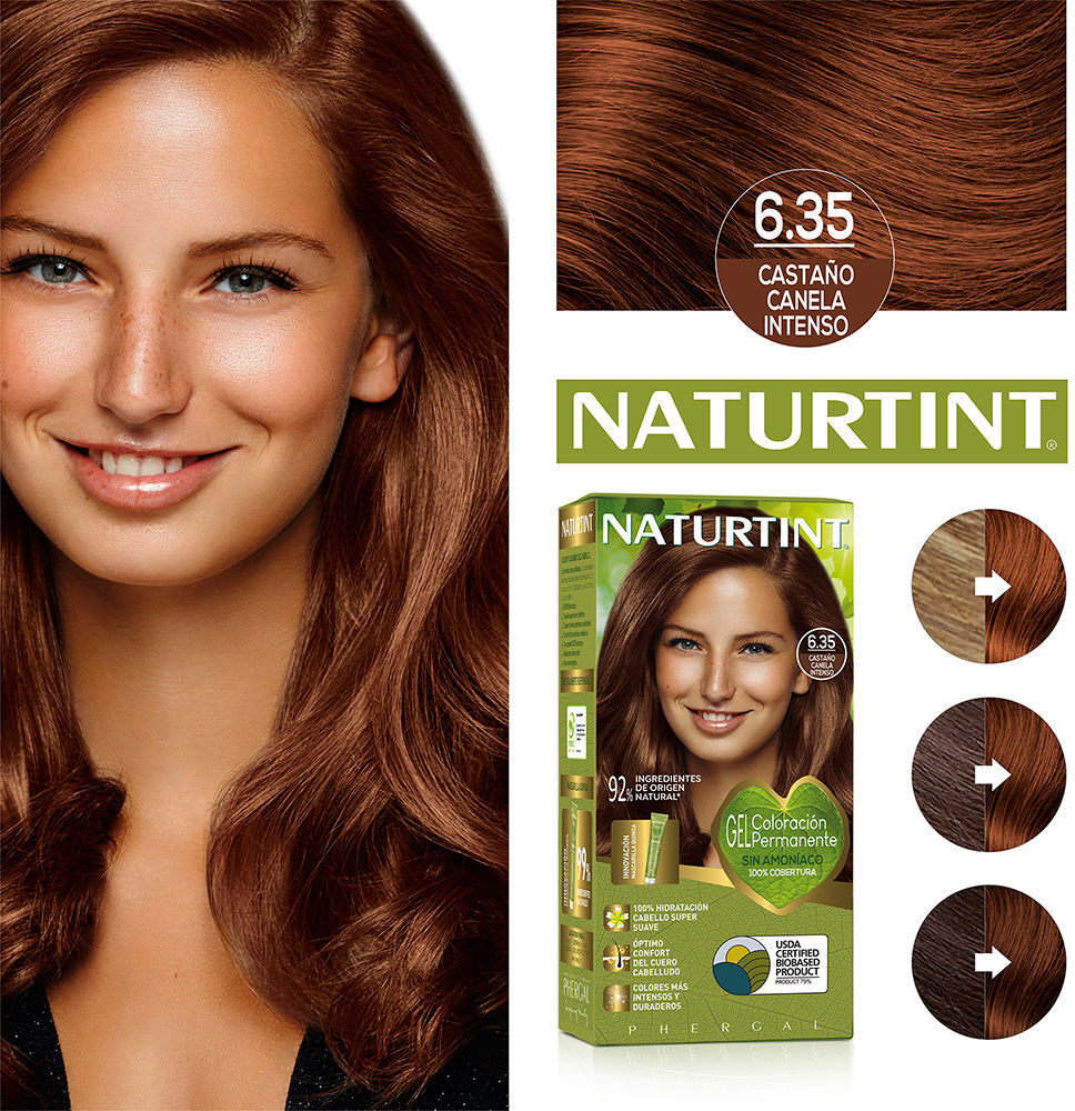 Naturtint #6.35 castaño canela intenso