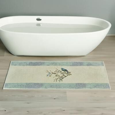Avanti Linens, Inc Love Nest Bath Rug Runner Natural 2' x 5', 2' x 5', Natural