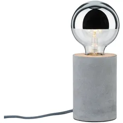 Paulmann Neordic Tischleuchte Mik E27   max. 20W Grau Beton 79621