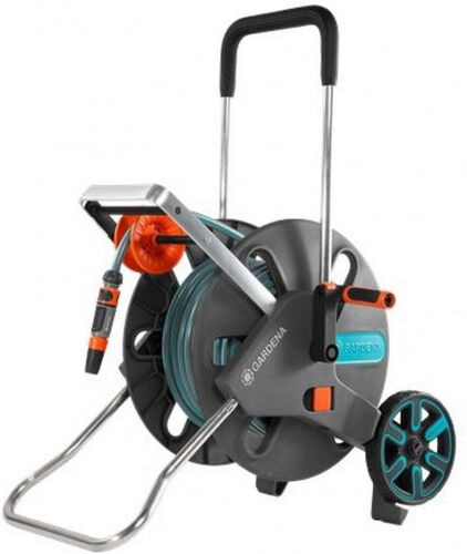DÉSTOCKAGE Gardena CleverRoll L Dévidoir équipé, 50 m, Tuyau 1/2&amp;quot; 18522-20 ENDOMMAGÉ