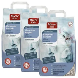MIEZE KATZ Premium Katzenstreu Kompakt 7 L
