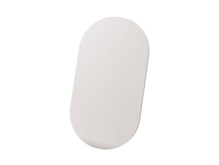 OIFJROIW Ovale Tischplatte,Lange,Dicke Tischplatte,DIY-Esstisch Arbeitsplatten, einteilige, DIY(B,80x48cm)