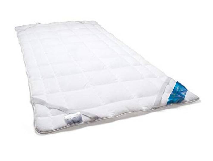 Schlafmond Medicus Clean Allergiker Matratzenschoner 140x200cm Baumwolle - Matratzenauflage 140x200 aus Baumwolle für Betten - Matratzenbezug 95 Grad waschbar - Made in Germany