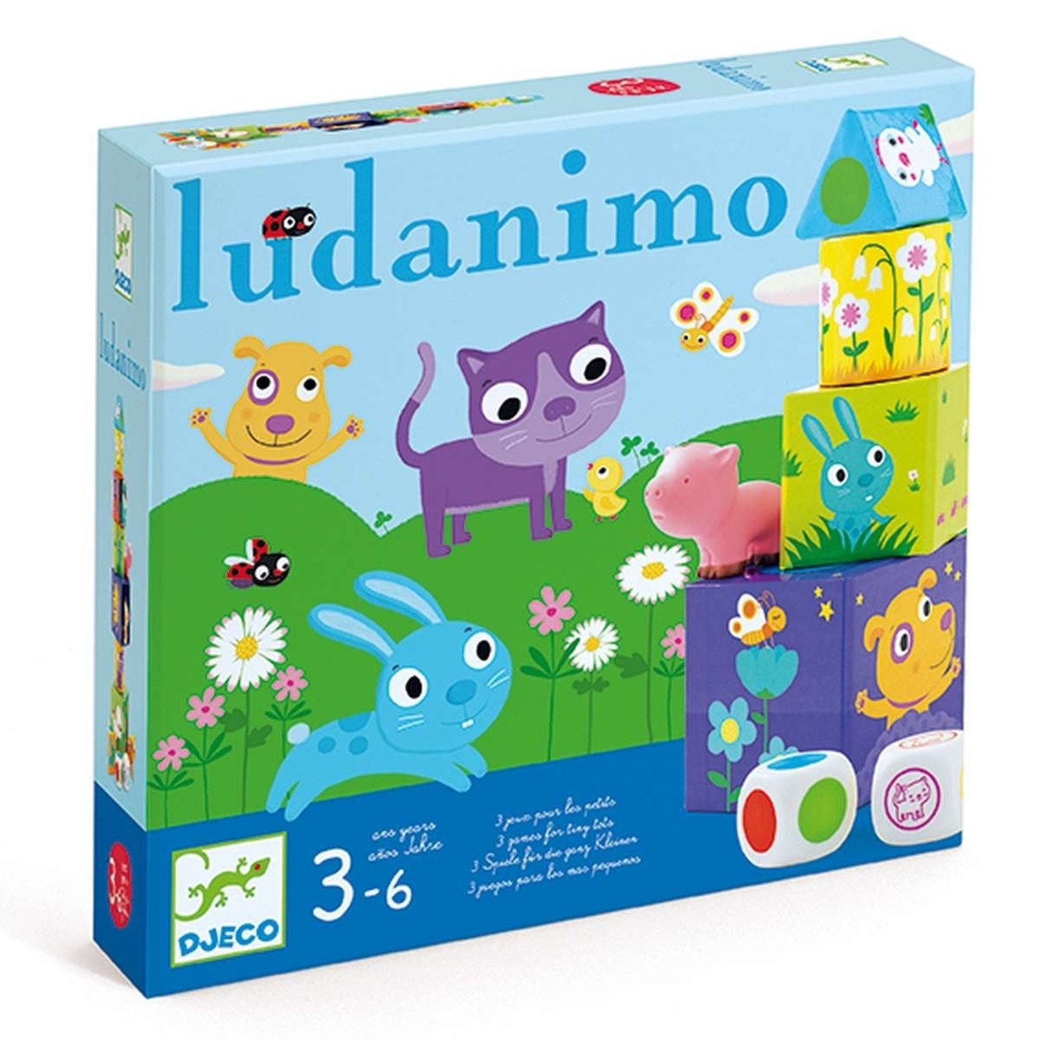 Djeco Collectie klassieke spellen Ludanimo