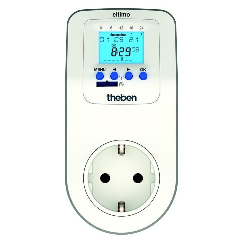 Theben Steckdosenschaltuhr digital theben-eltimo 020 (Typ F) (0200130)