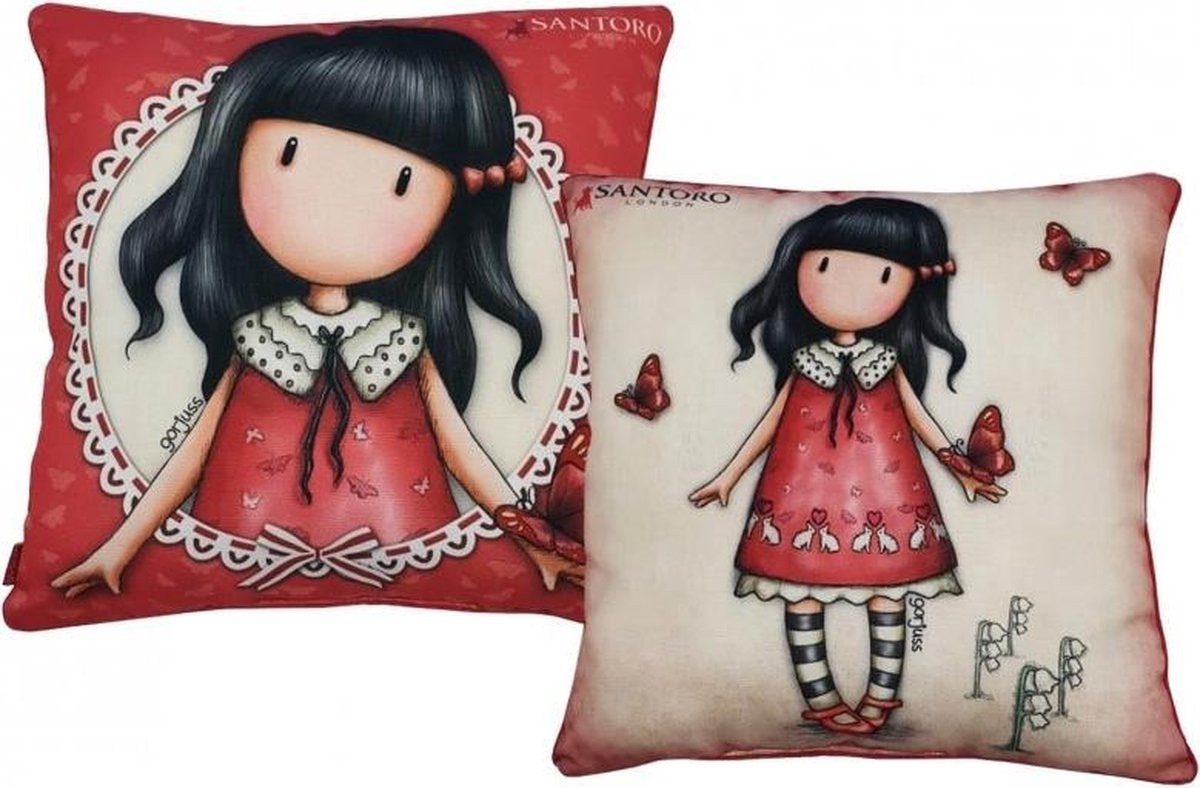 Santoro London Gorjuss Sierkussen - 40 x 40 cm - Polyester