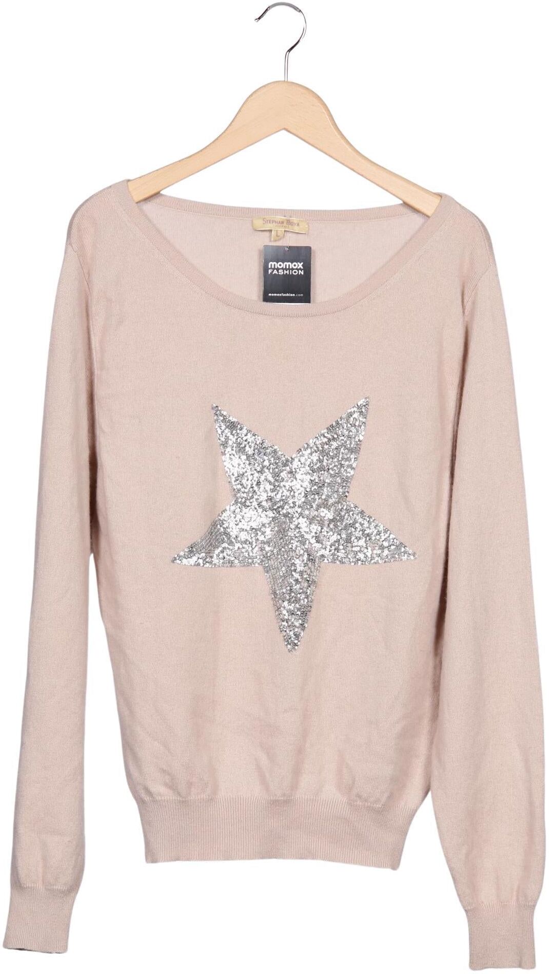 Stephan Boya Damen Pullover, Beige, Gr. L, Kaschmir - Second Hand