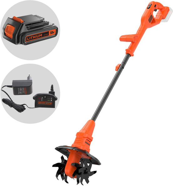 Black & Decker BETL1820L-QW - Motobineuse à batterie - 18V 2Ah