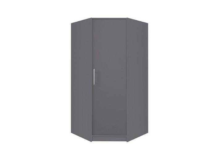 Marmex Möbel Eckkleiderschrank SMART 4 Eckschrank Kleiderschrank 95 x 190 x 95 Kleiderstangen, Stauraum