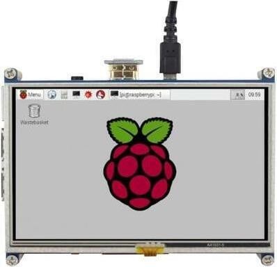 Joy-it Raspberry Pi Display-module RB-LCD5 voor Raspberry Pi, Raspberry Pi 2 B, Raspberry Pi 3 B en Raspberry Pi A+