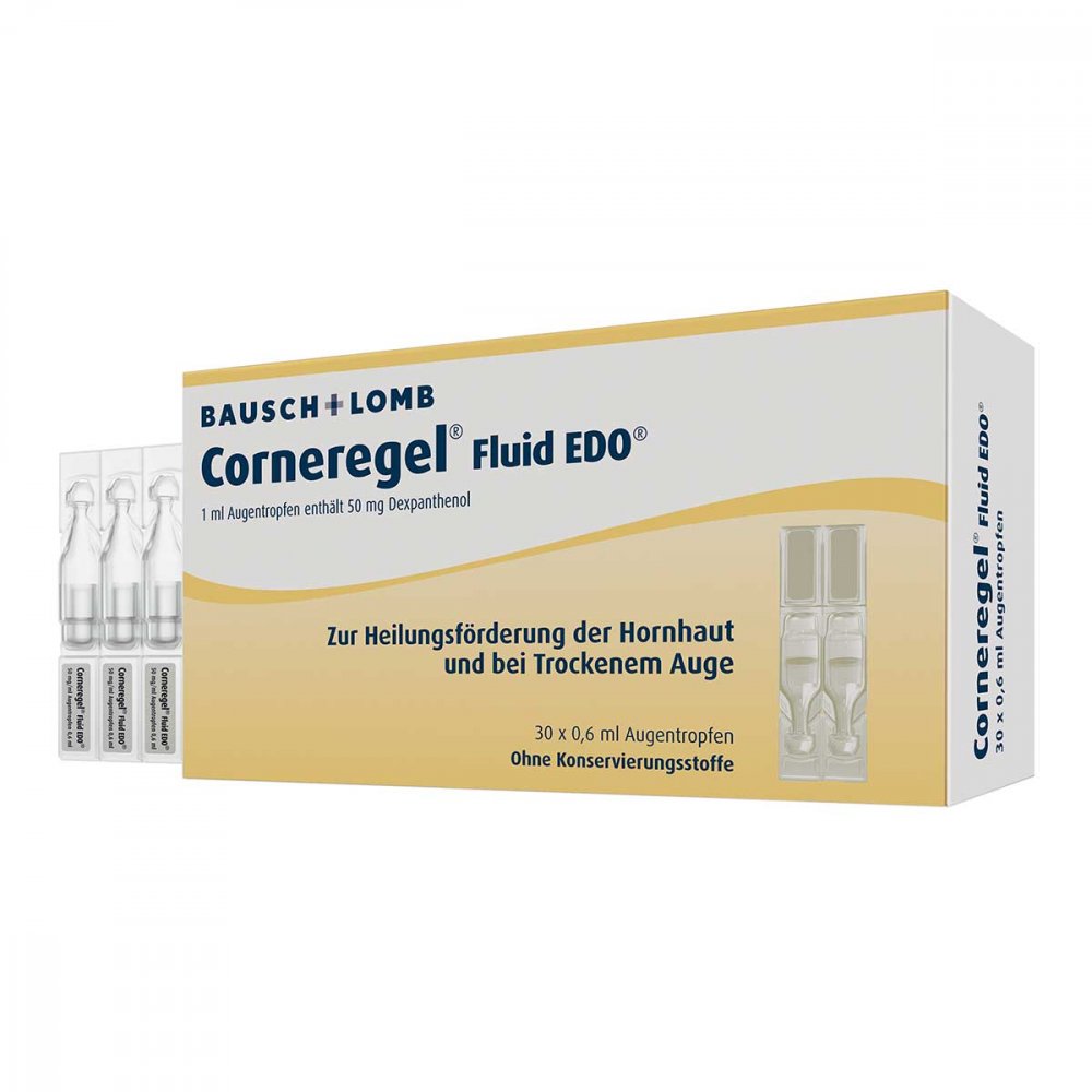 Dr. Gerhard Mann Corneregel Fluid EDO unterstützt die Wundheilung am Auge 03422279