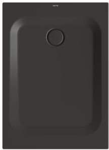 Bette BetteUltra Duschwanne 8729-401AE 110x80x3,5cm, Antirutsch/Pro, anthracite