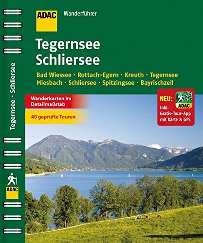 ADAC Wanderführer Tegernsee Schliersee plus Gratis Tour App: Kreuth Bad Wiessee Spitzingsee Bayrischzell - Preis vom 15.10.2026 23:06:25 h