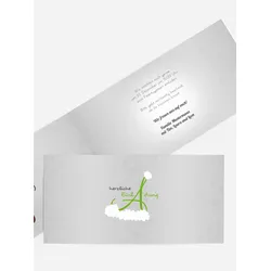 Weihnachts Einladungskarten selbst gestalten mit Spruch und Fotos im Onlinedesigner bei Meine-Kartenmanufaktur.de