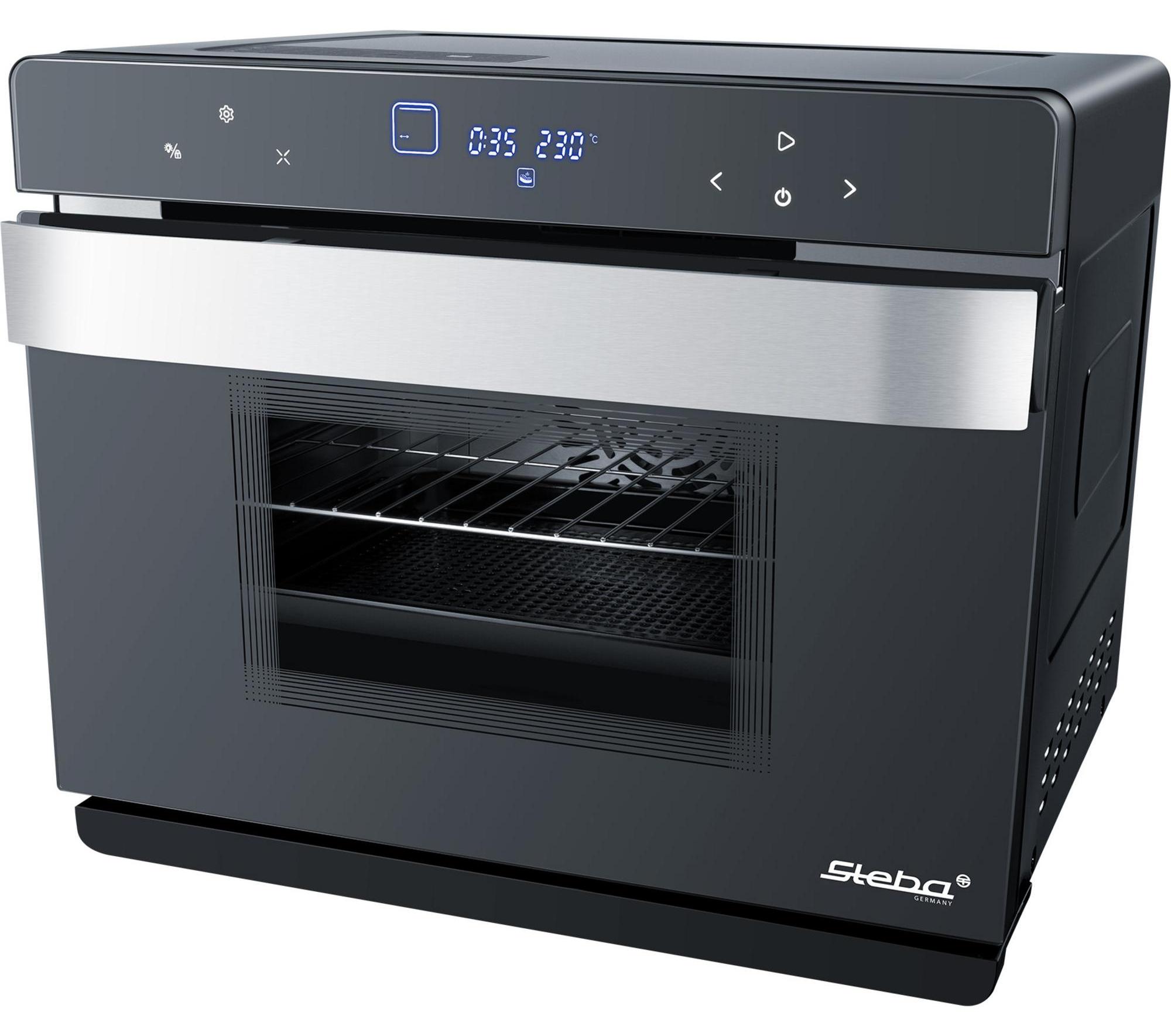 Steba DG 40, Klein, 37 l, 3 Regale, 2400 W, Schwarz, Berührung