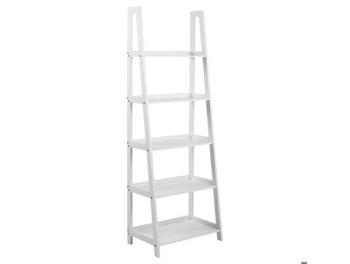 Etagère 5 niveaux 63x40x180 cm décor blanc - SOLI