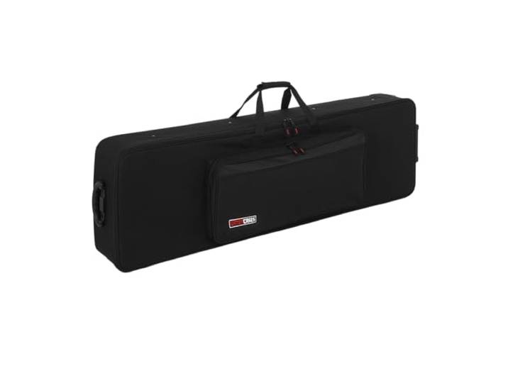 Gator Cases Mallette légère pour clavier Slim 88 notes avec poignée et roulettes (GK-88SLIM)