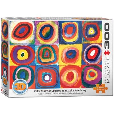 3D - Farbstudie von Kandinsky