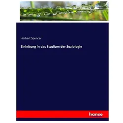 Einleitung in das Studium der Soziologie, Schulbücher von Herbert Spencer