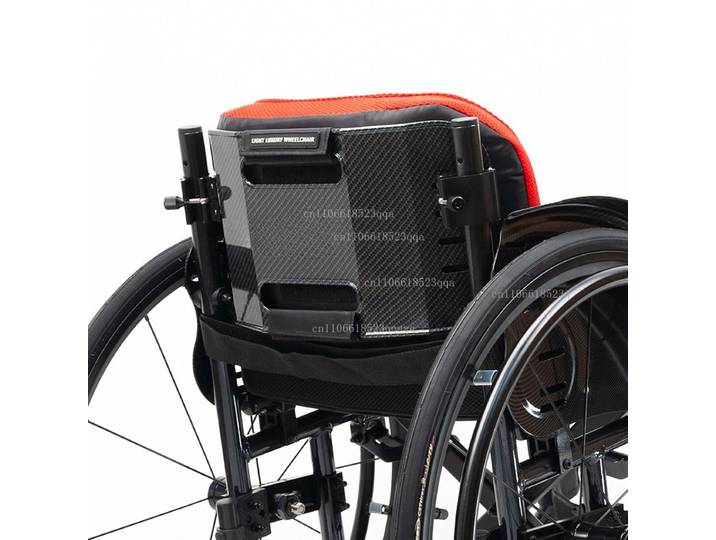 Nouveau dossier rigide ultra léger fauteuil roulant de sport spécialisé pour handicapés accessoires de fauteuil roulant dossier pas de fauteuil roulant inclus