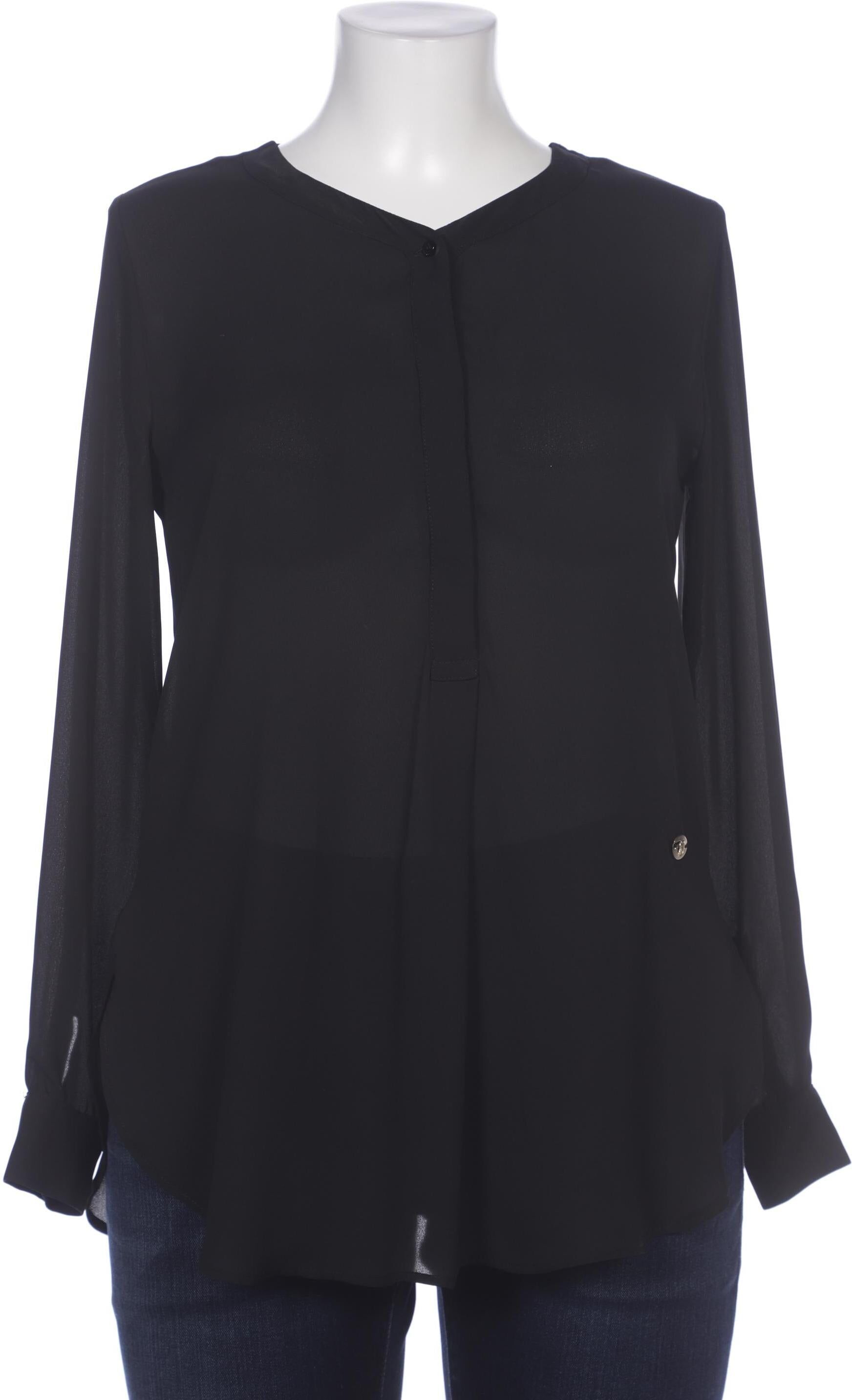 Trussardi Damen Bluse, Schwarz, Gr. EU 36 (IT 42), kein / Etikett - Second Hand