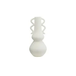 HOME STORY Vase   ¦ weiß ¦ Porzellan ¦ Maße (cm): H: 29,5  Ø: 13.0