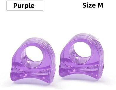Uplifted Goods Gel Silicone Foot Care Corrector Tool Set purple M