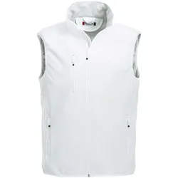 CLIQUE Basic Softshellweste Herren 00 - weiß 3XL