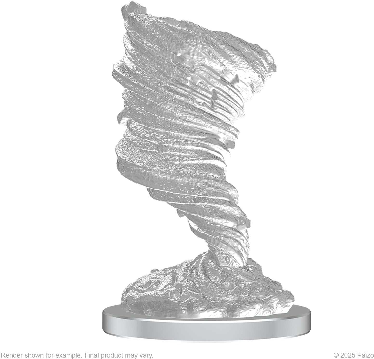 Pathfinder Battles Deep Cuts Unpainted Miniatures: Living Thunderclap & Whirlwind - Wiz Kids LLC - 2 Unpainted Miniatures