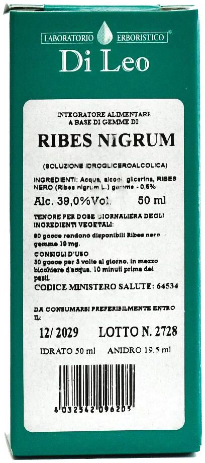 LABORATORIO ERBORISTICO D RIBES NIGRUM GEMME 50ML