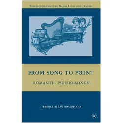From Song to Print, Fachbücher von T. Hoagwood