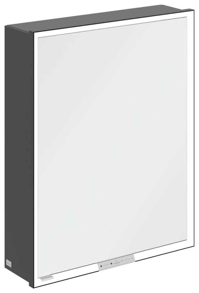 Villeroy & Boch Aufputz-Spiegelschrank My View+ B4816R 600x750x168mm mit Beleuchtung B4816R00