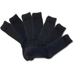 Tchibo - 7 Paar Socken - Herren - Gr. 41-43 - schwarz