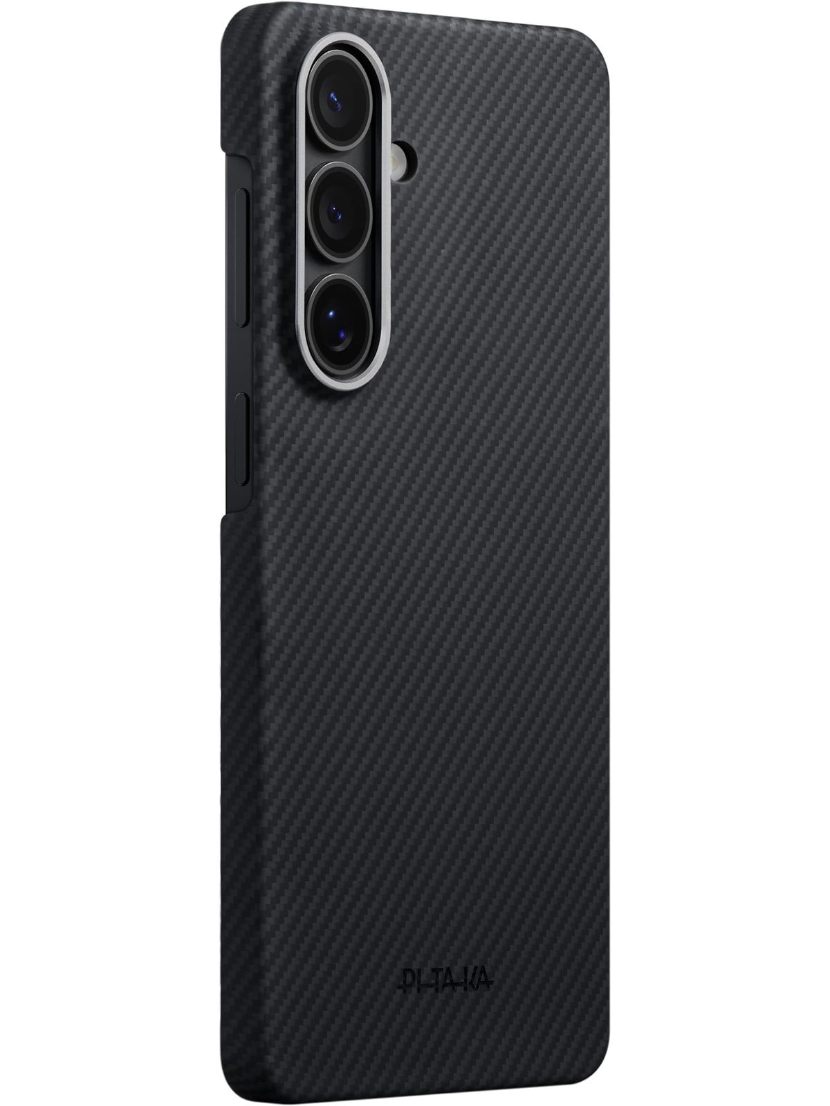 PITAKA Edge Case - Black/Grey Twill - Samsung Galaxy S26