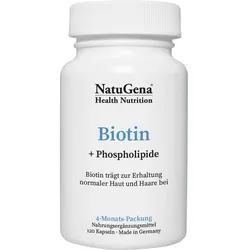Biotin Hochdosiert + Lecithin Vegan 120 ST