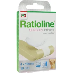Ratioline Sensitive Wundschnellverband 4cmx1M 1 ST