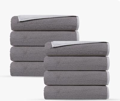 Depera Home Double Face 8 pcs Turkish Hand Towels Set
