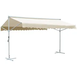 vidaXL Freistehende Markise 600x300 cm Creme