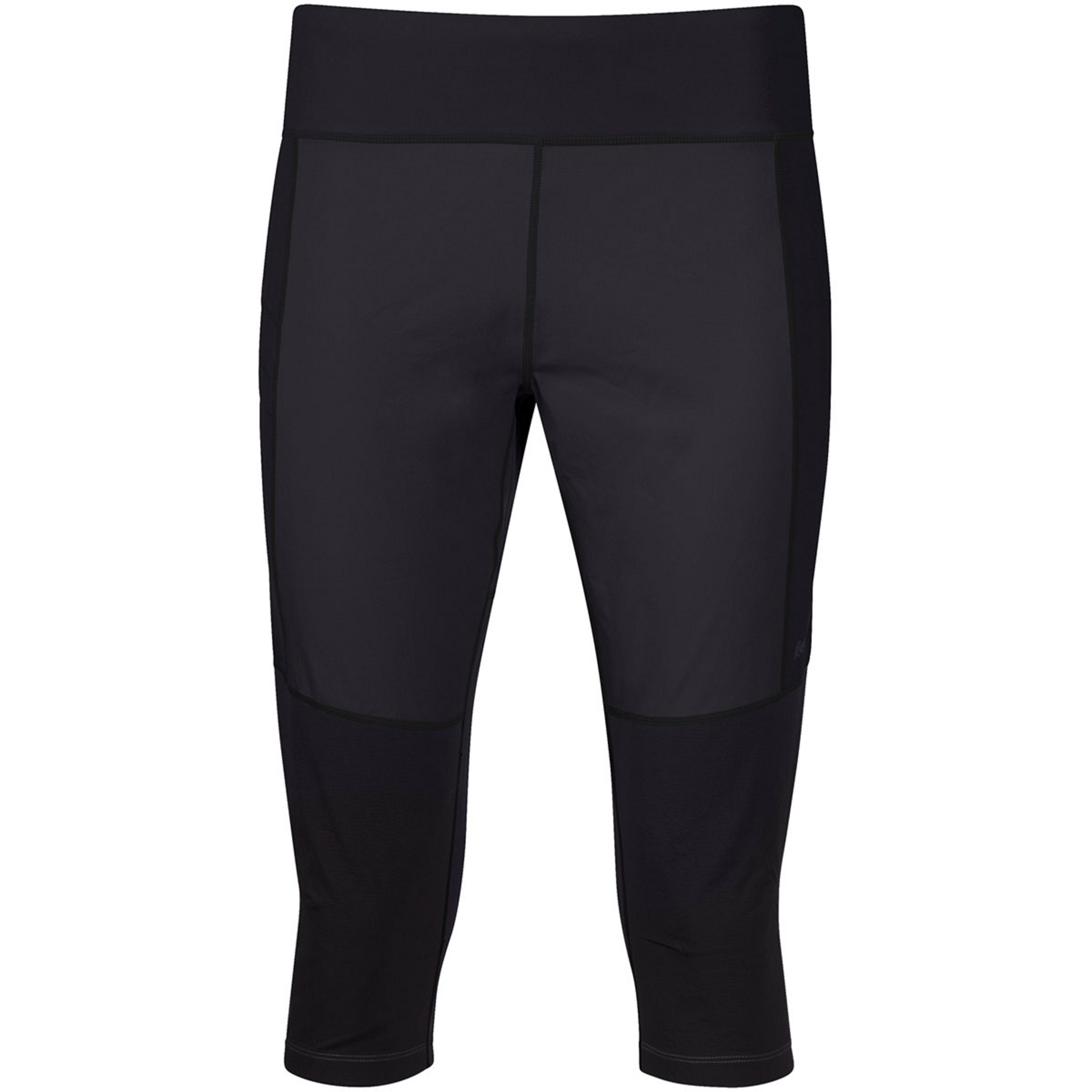 Bergans Fløyen 3/4 Outdoor Tights Damen Laufhose schwarz Größe M Bergsteigen | Trailrunning | Laufen Widerstandsfähig
