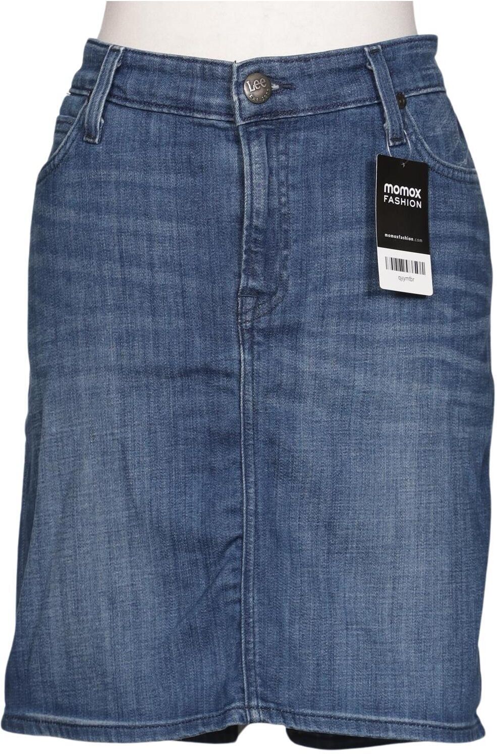 Lee Damen Rock, Blau, Gr. W29, Synthetik / Baumwolle - Second Hand