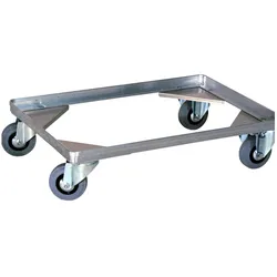 kaiserkraft, Transportwagen, Alu-Fahrgestell, Ladehöhe 150 mm (150 kg)