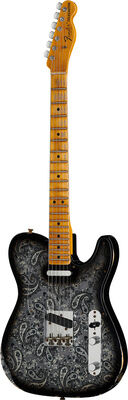 Fender 68 Tele Black Paisley Relic Black Paisley