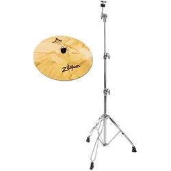Zildjian A Custom 17" Crash + gerader Beckenständer SET