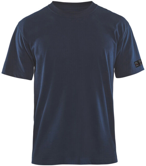 BLAKLÄDER T-shirt ignifugé, Bleu marine, Taille unisexe: M (348217378900M)